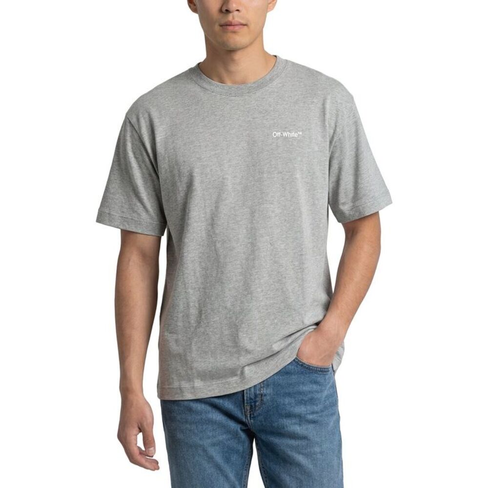 Off-White™ Mens  Virgil Chain Arrow T-Shirt, Grey